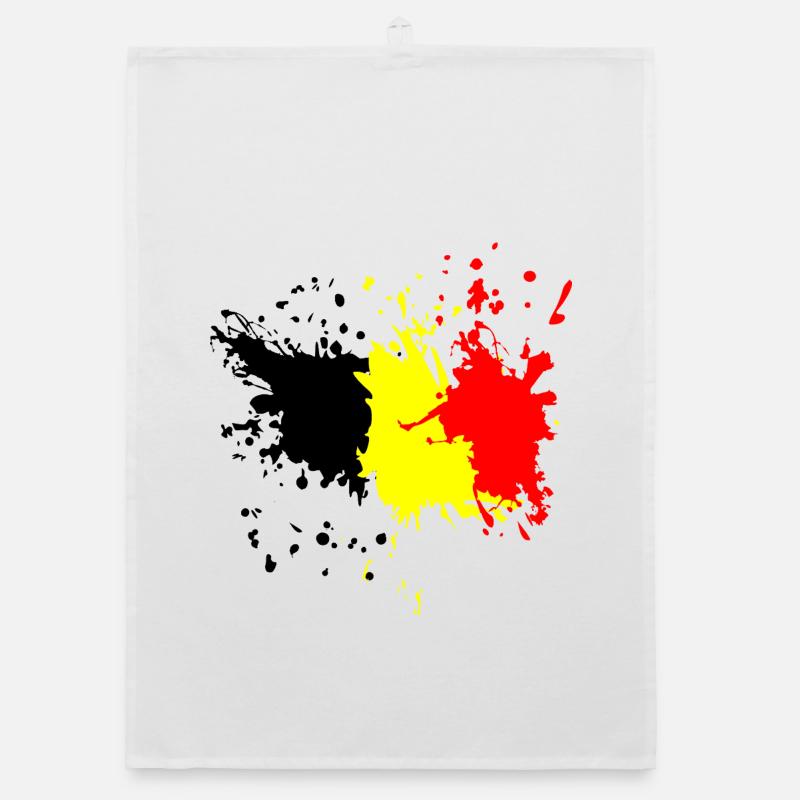Belgium Splash Organic dish towel