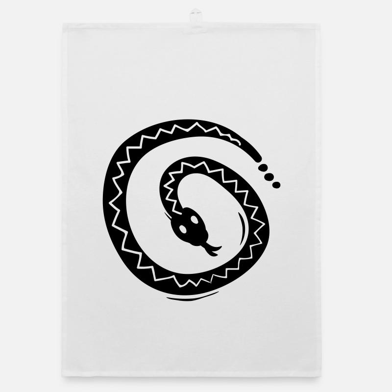 Symbole du serpent Torchon bio