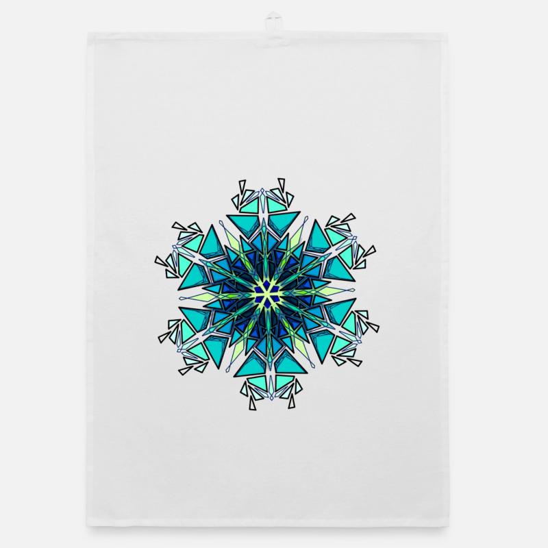 Snowflake Organic dish towel