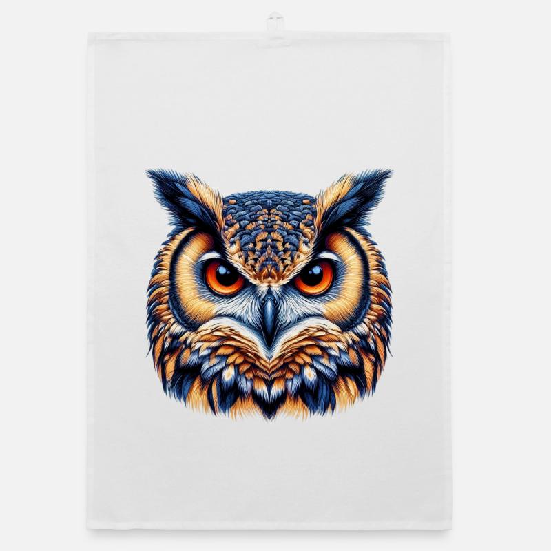 Owl Organic dish towel