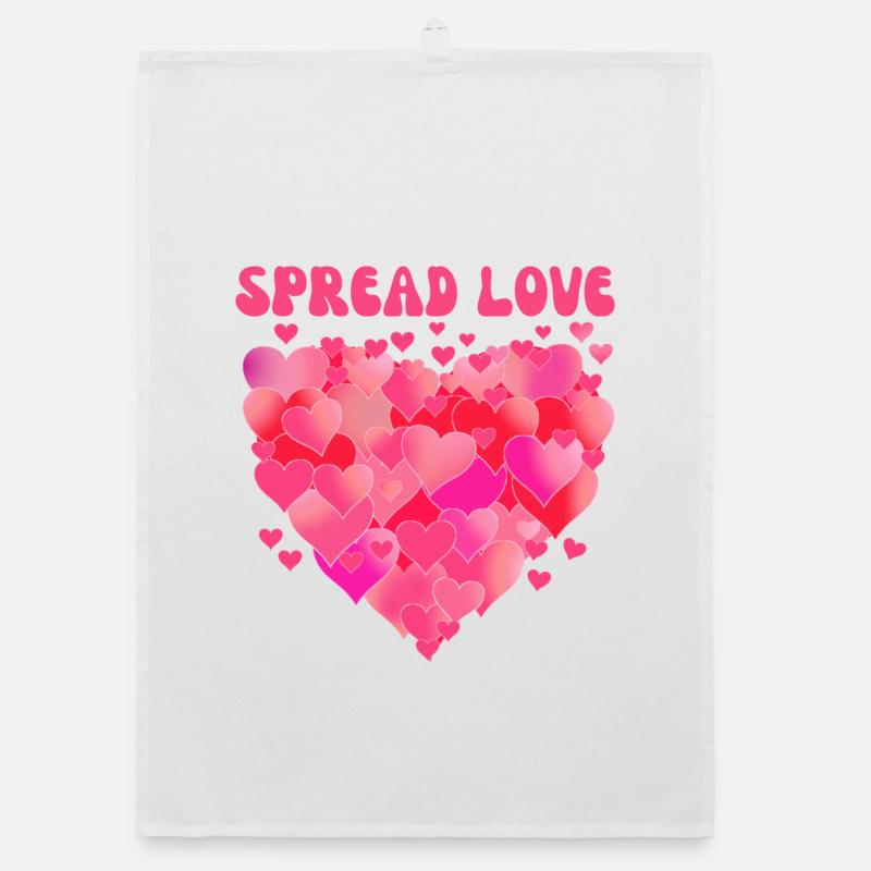 Répandre l’amour Torchon bio