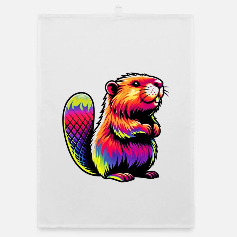 Beaver Organic dish towel
