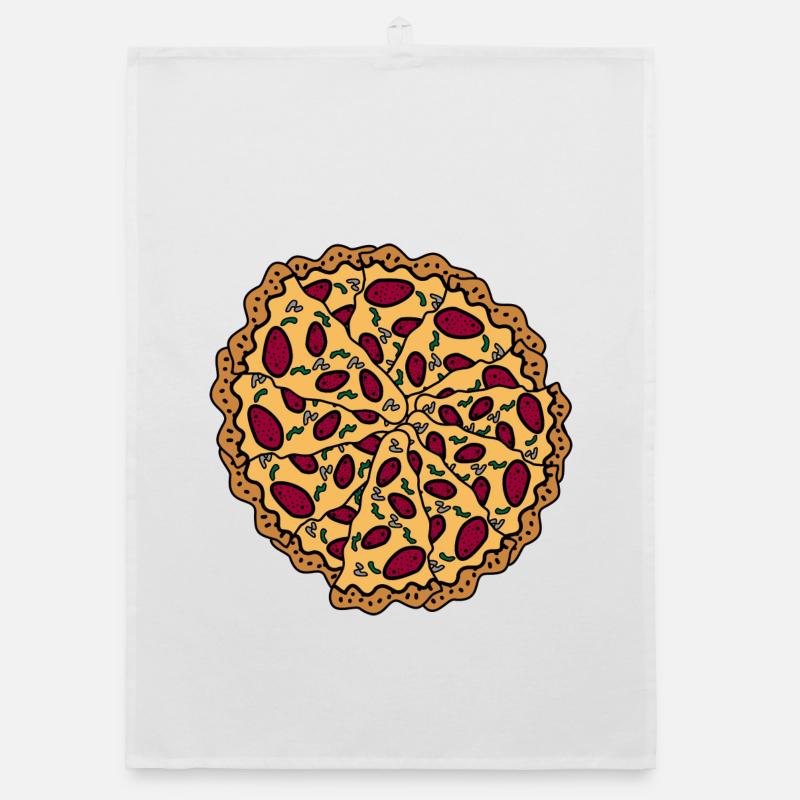 Graphique pizza Torchon bio