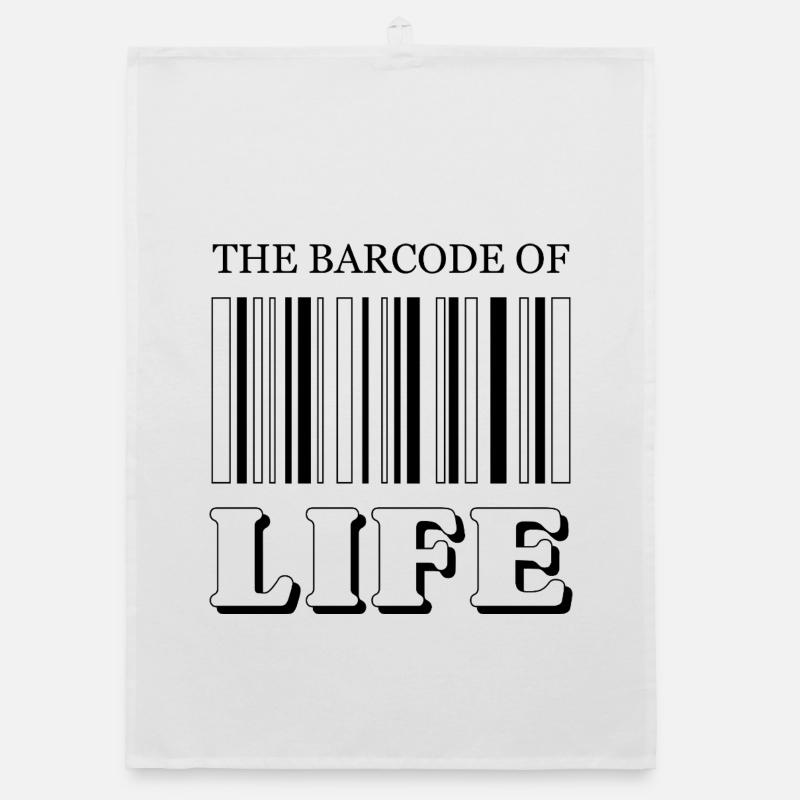 The Barcode of Life / Der Strichcode des Lebens Organic Geschirrtuch