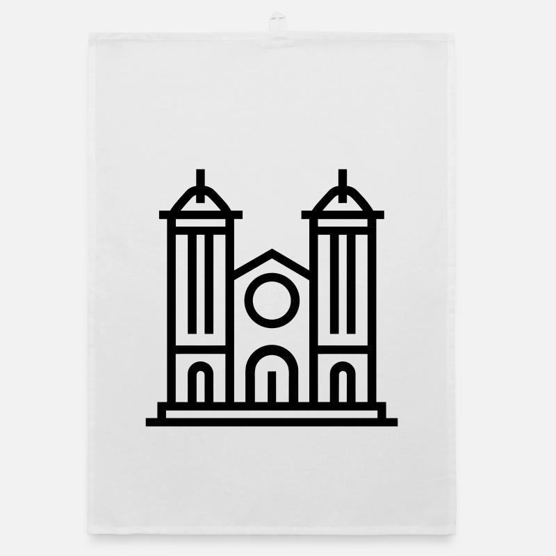 cathedral Organic dish towel