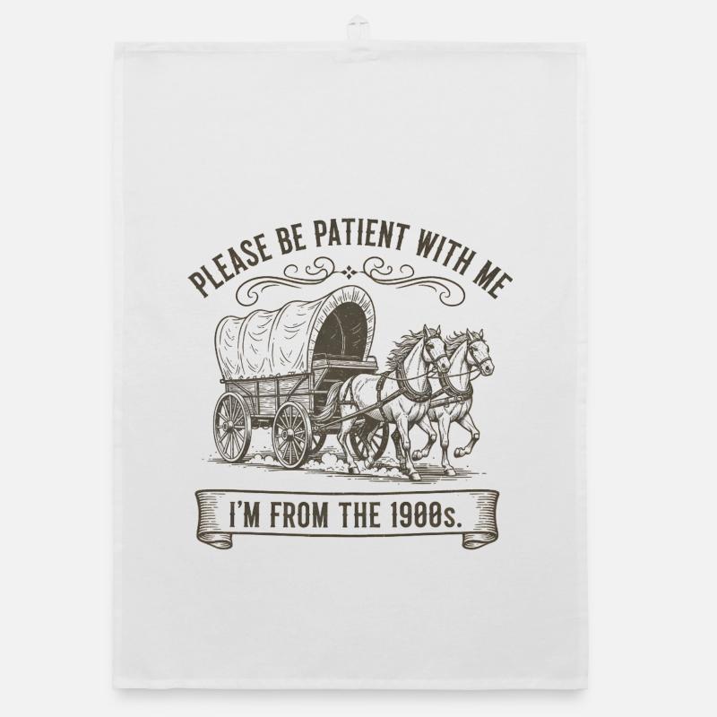 Please bear with me, I come from the Organic dish towel