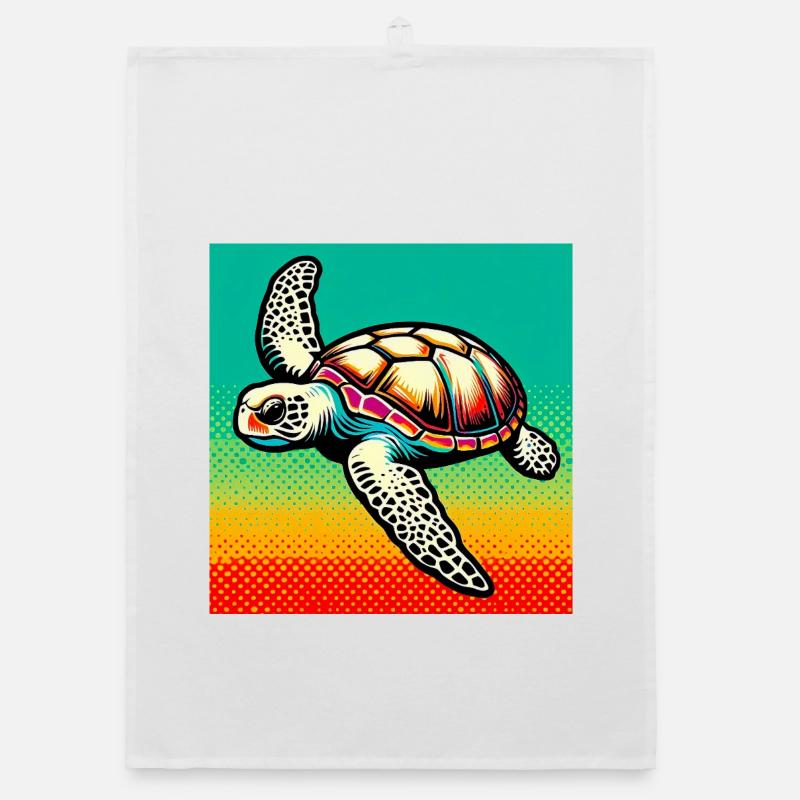 turtle Organic dish towel