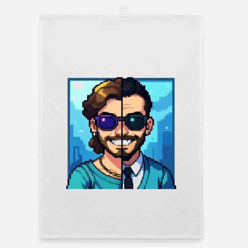 JUNGE TRIFFT JUNGE – nette Leute Organic Geschirrtuch