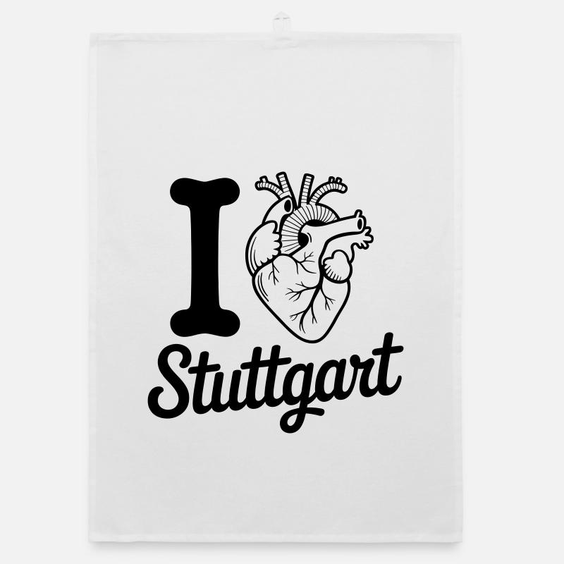 I love Stuttgart Organic dish towel