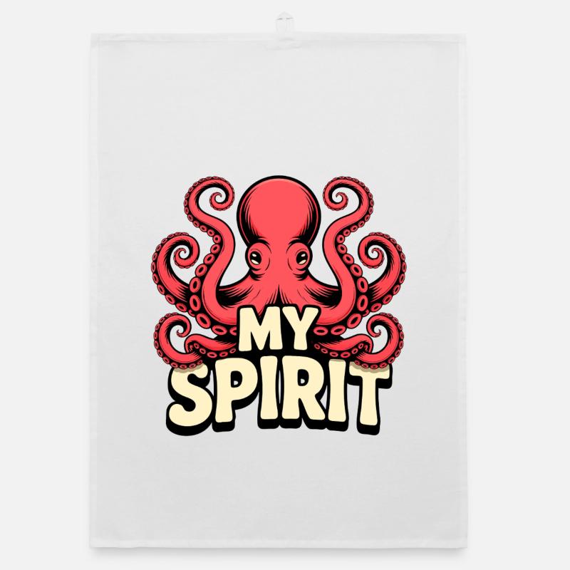 Octopus Spirit Organic dish towel
