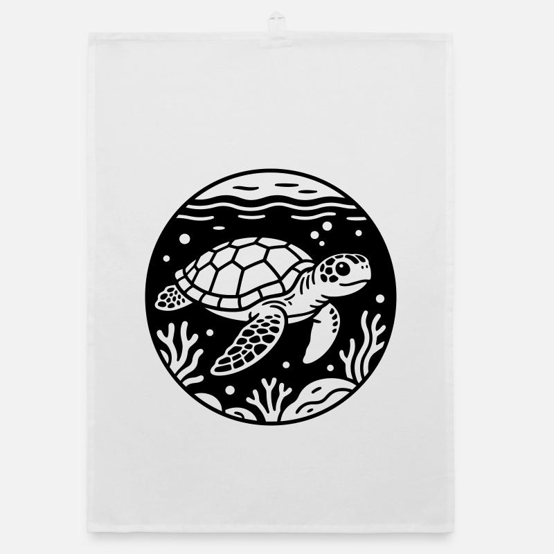 Tortue de mer Torchon bio