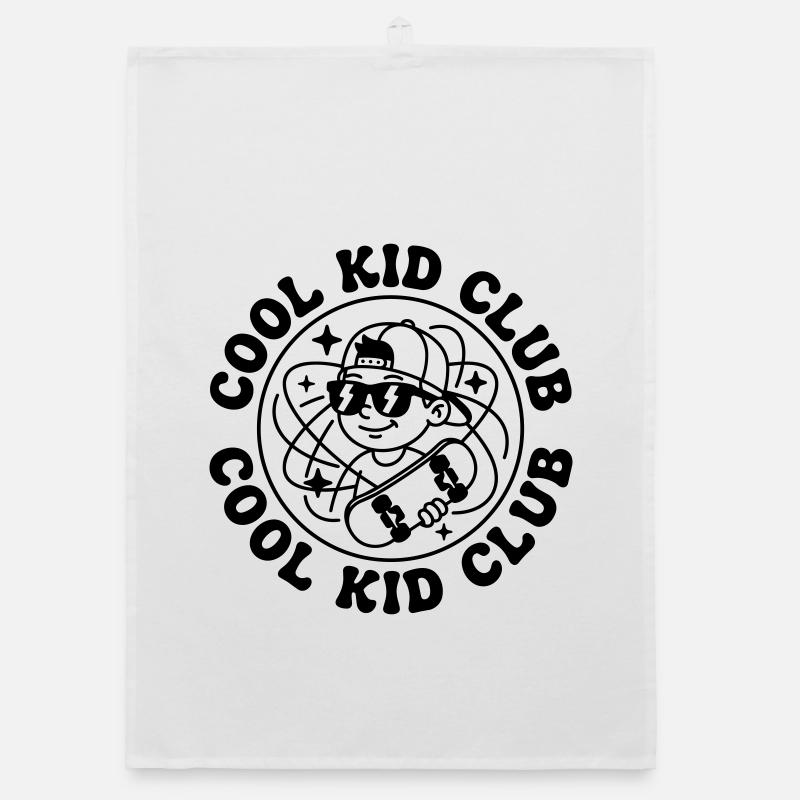 cool kids Organic dish towel