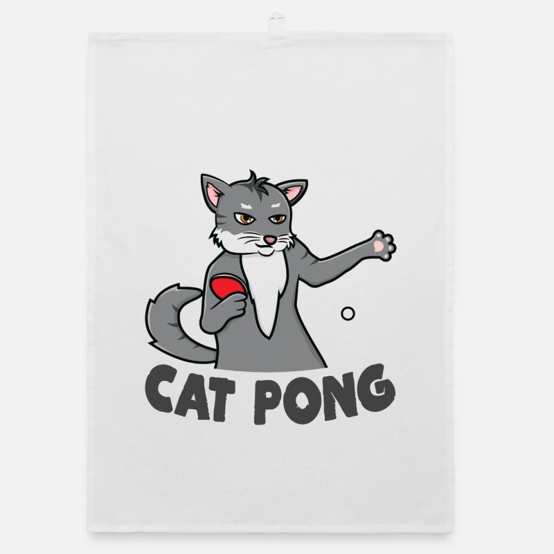 Chat Ping Pong Torchon bio