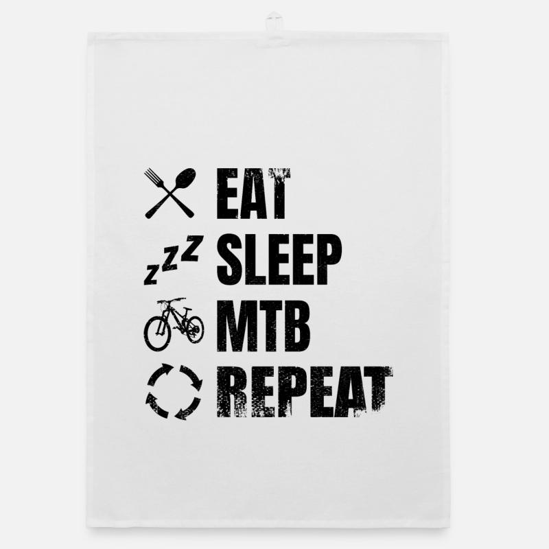 Mountainbiker Routine Organic Geschirrtuch