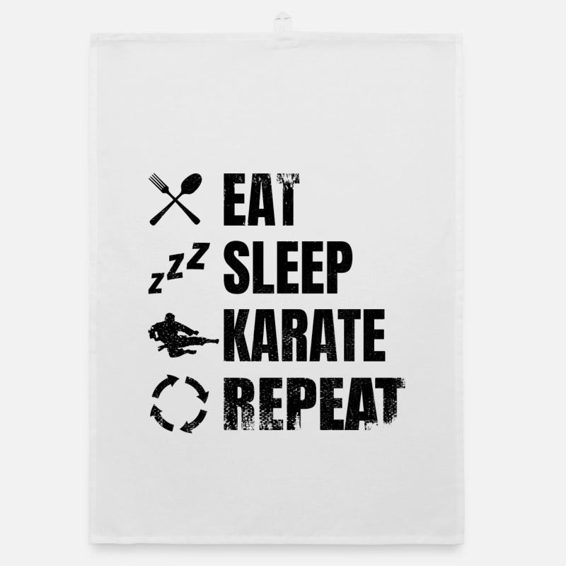 Karateka Routine Organic dish towel