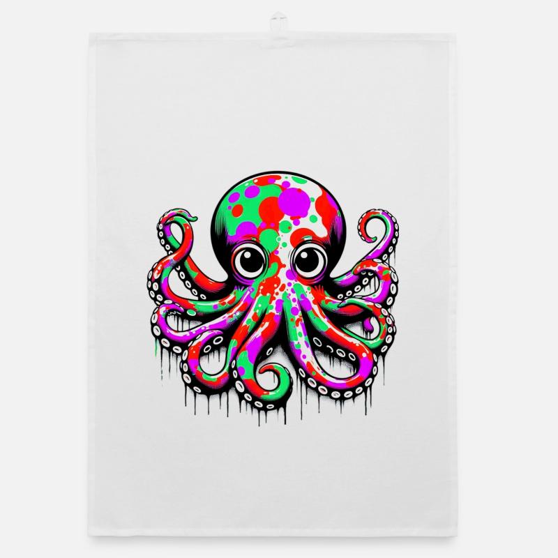 Octopus Organic dish towel
