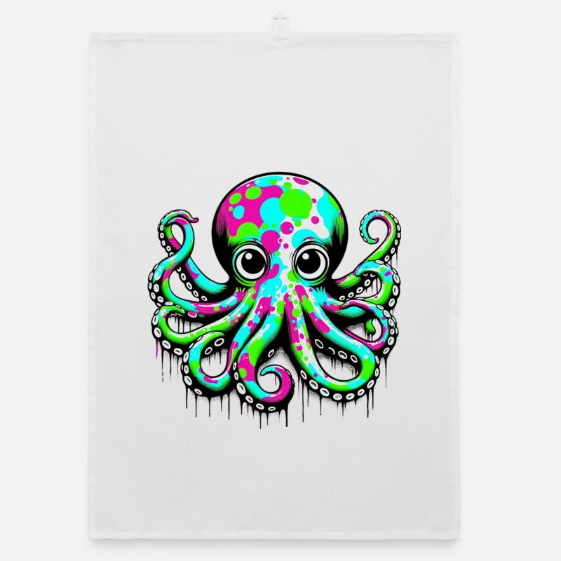 Octopus Organic dish towel