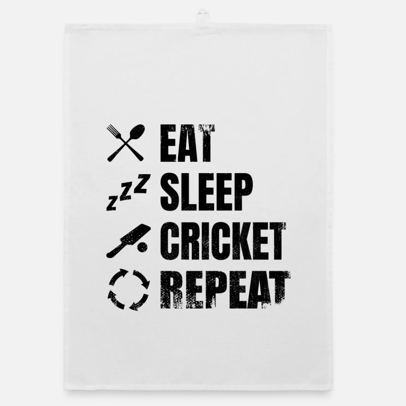 Manger dormir cricket répéter Torchon bio