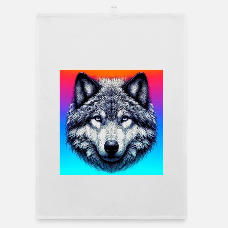 Wolf Organic Geschirrtuch