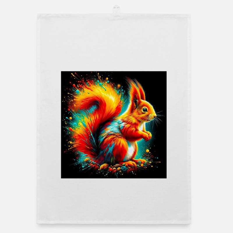 écureuil Torchon bio