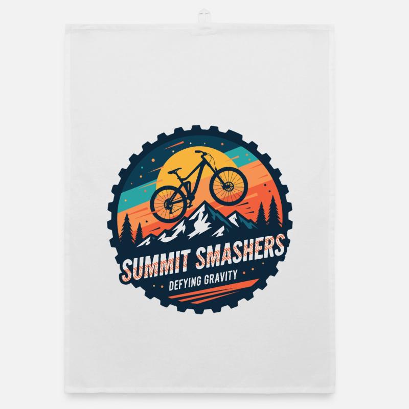 Summit Smashers Defying Gravity Organic dish towel