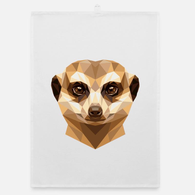 Suricate Suricate Douce Mangouste Suricate Torchon bio