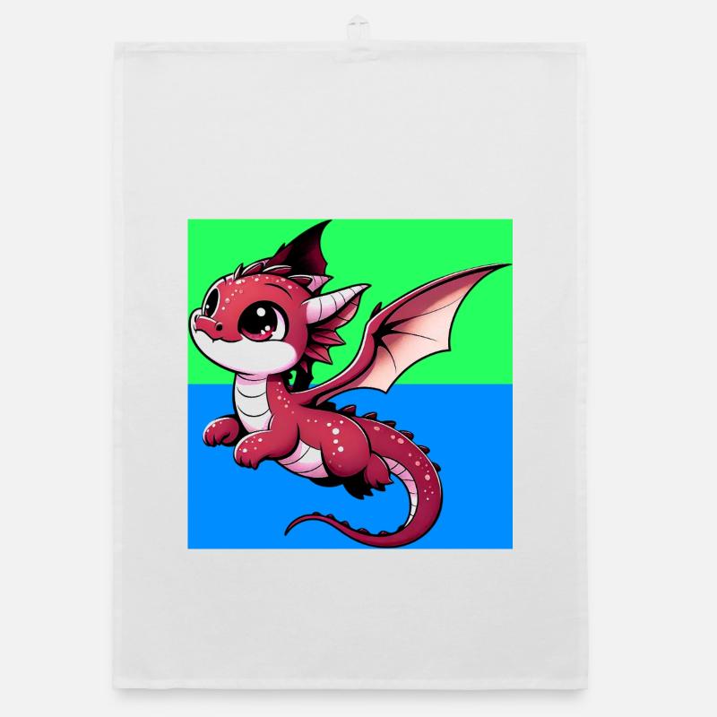 Drache Organic Geschirrtuch