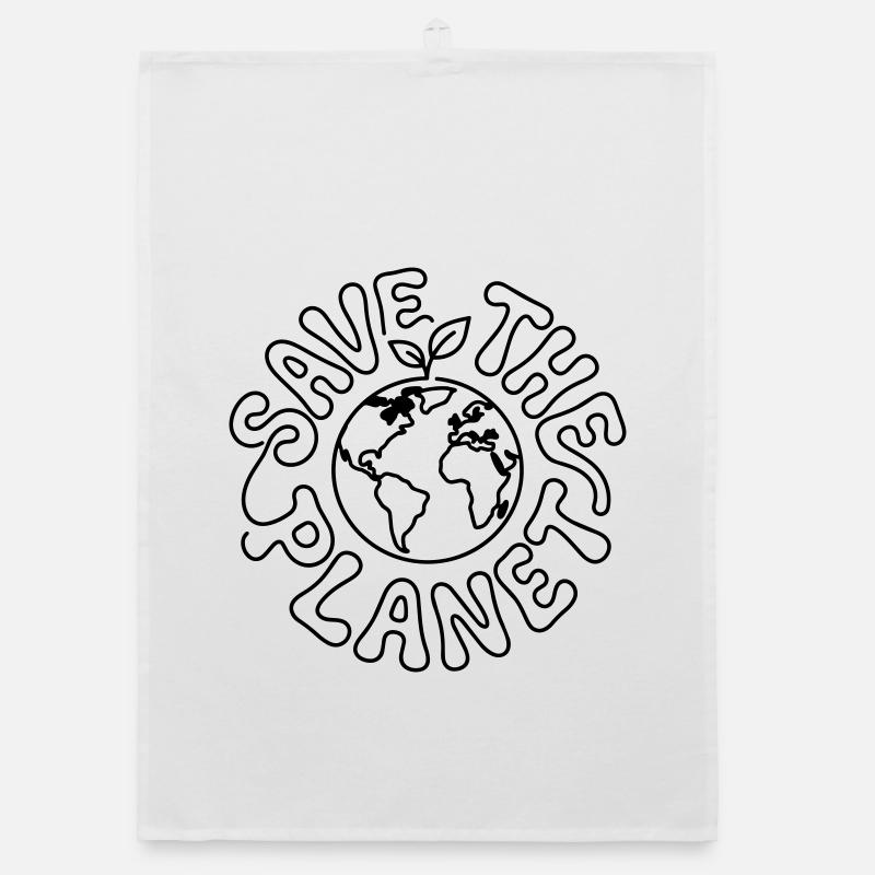 Save the planet Organic dish towel