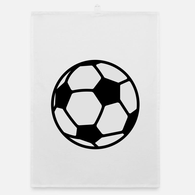 Fußball Organic Geschirrtuch