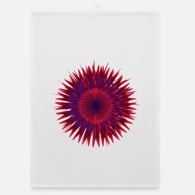 Vector Flower Organic dish towel