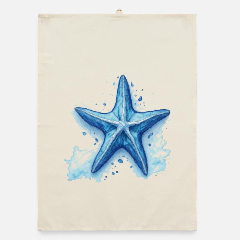 Seestern Organic Geschirrtuch