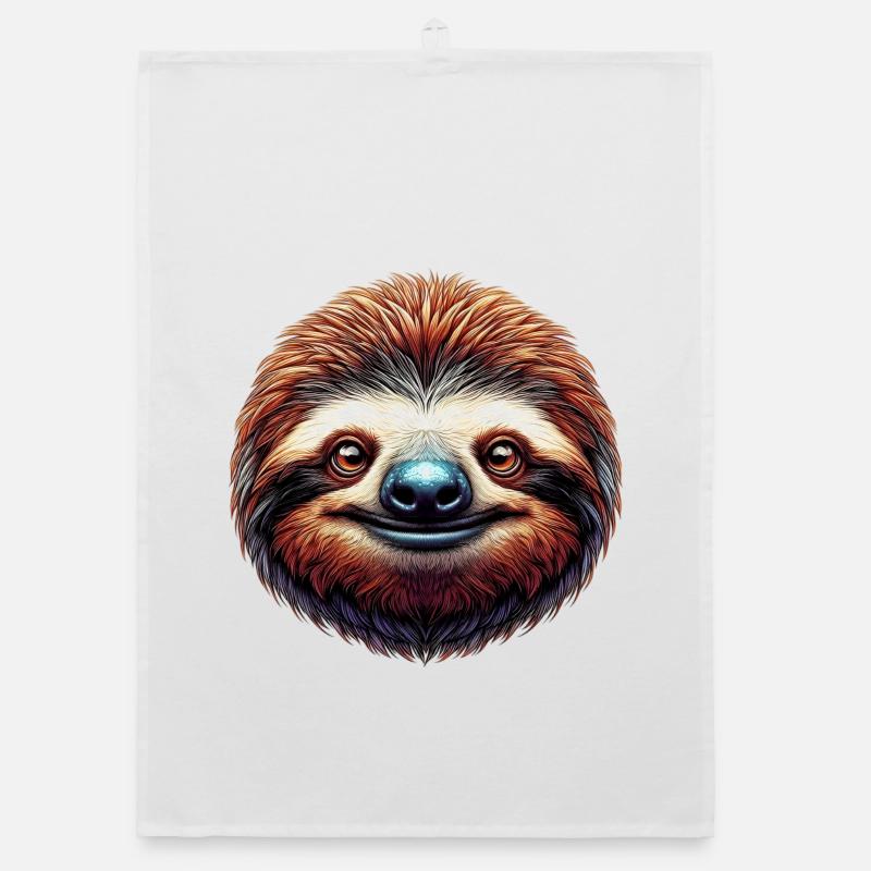 Sloth Organic dish towel