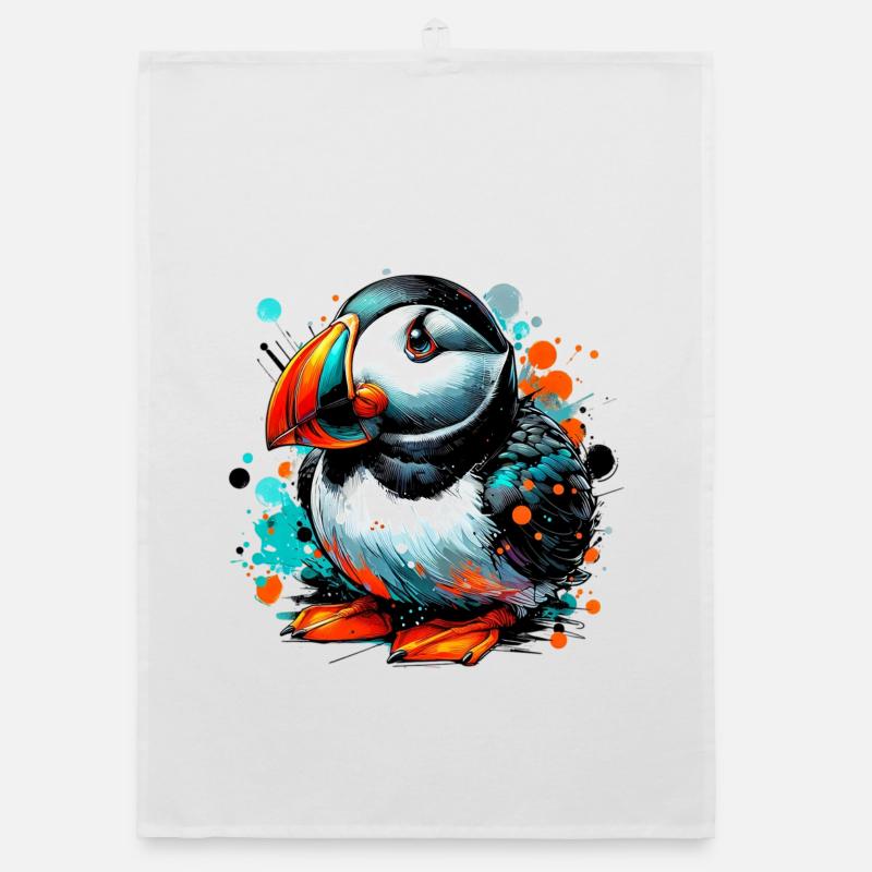 Puffin Organic dish towel