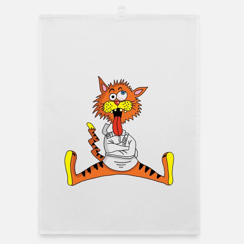 Mad Cat Organic dish towel