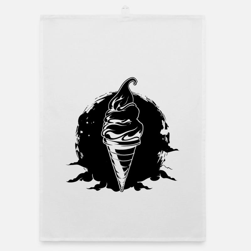 Ice cream Organic dish towel