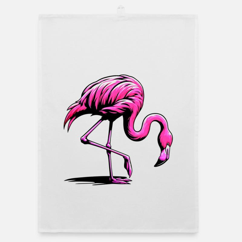 Flamingo Organic Geschirrtuch