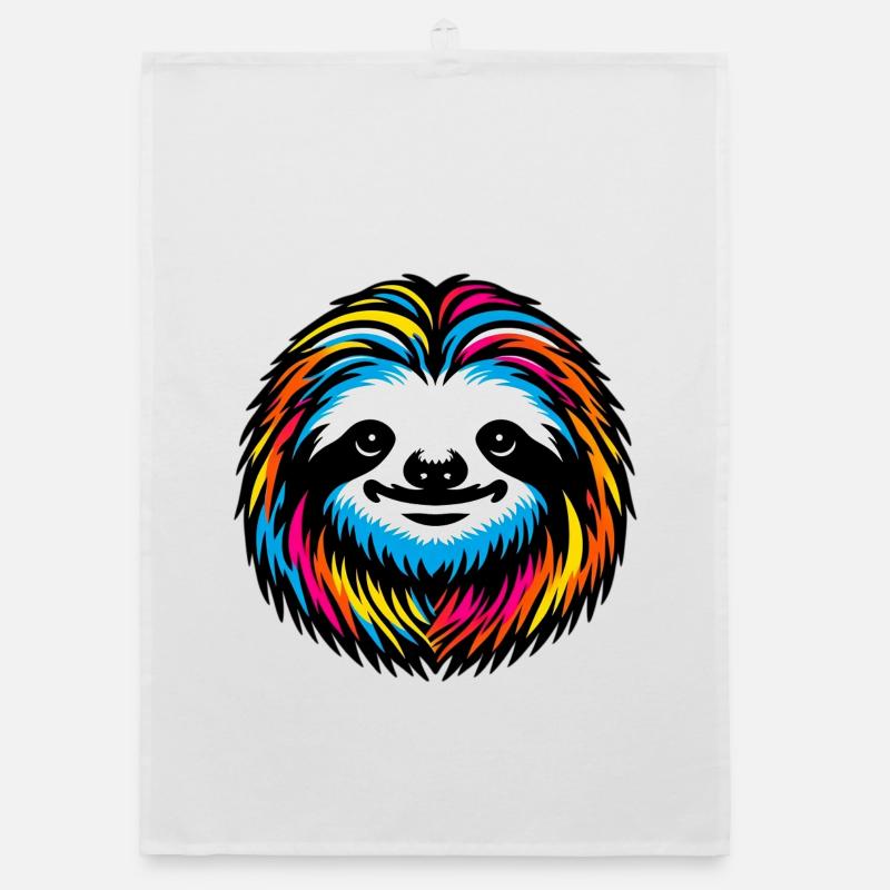 Sloth Organic dish towel