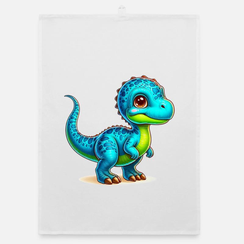 Dinosaurier Organic Geschirrtuch
