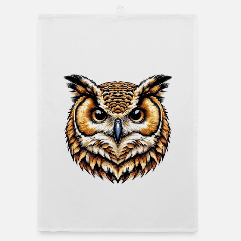 Owl Organic dish towel