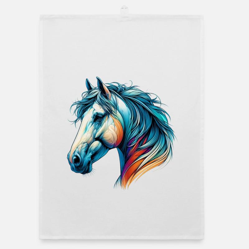 Pferd Organic Geschirrtuch