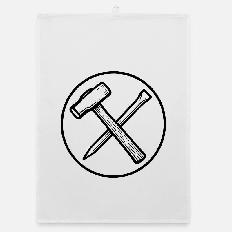 Hammer and Chisel Organic dish towel