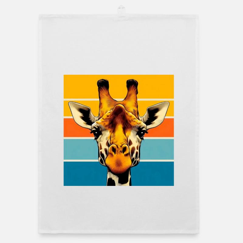 Giraffe Organic Geschirrtuch