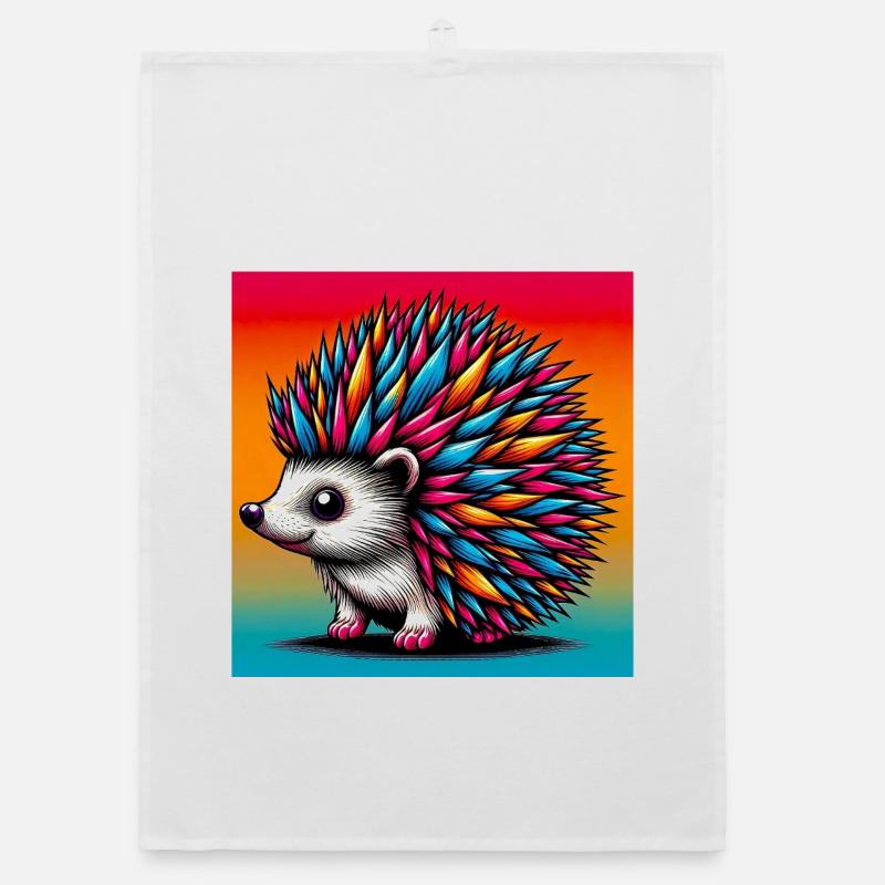 hedgehog Organic dish towel