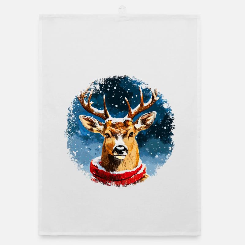 Deer Style Organic dish towel