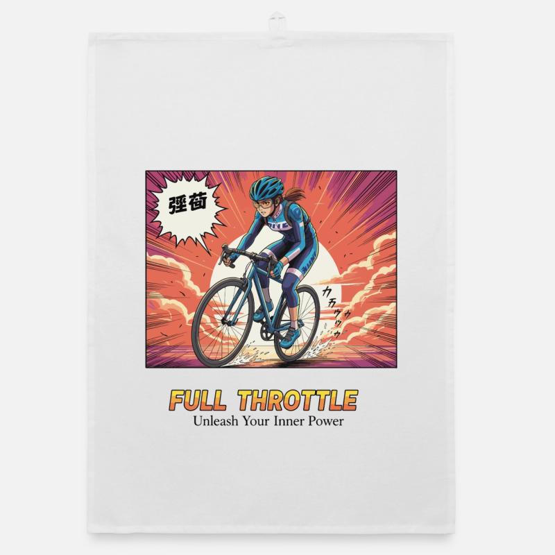 Full Throttle Sprint Organic dish towel