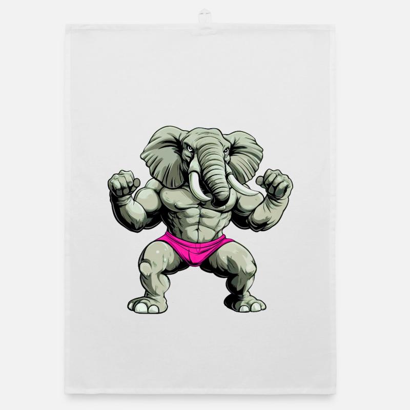 Strong elephant Organic dish towel
