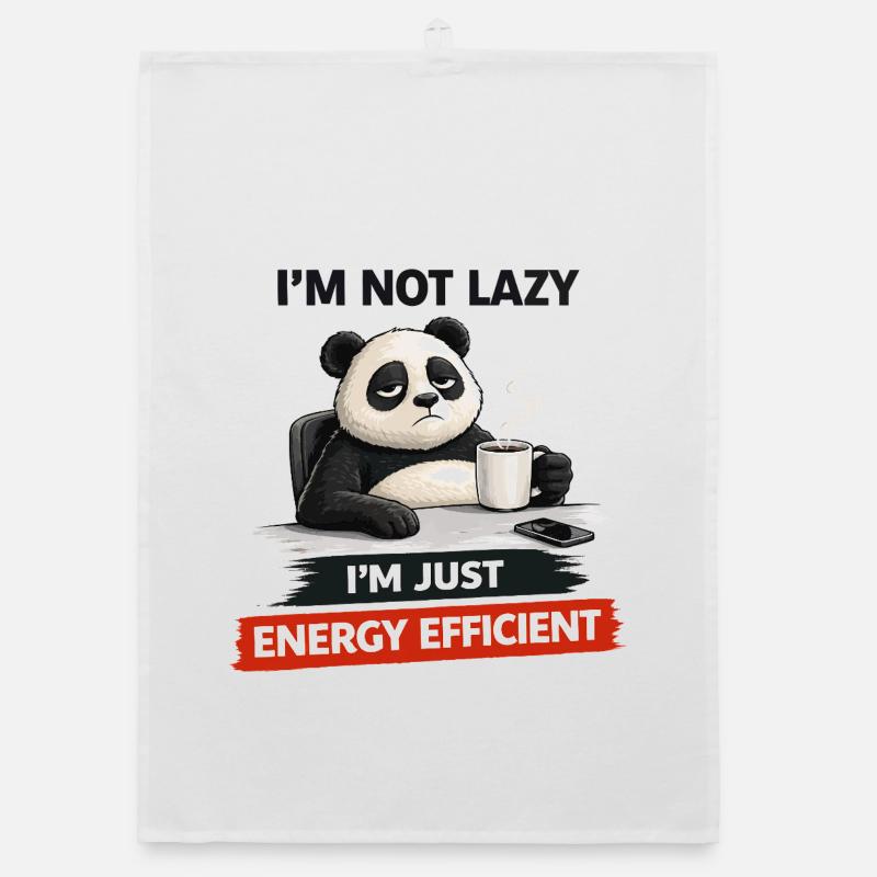 Energy Efficient Panda Brew Organic dish towel