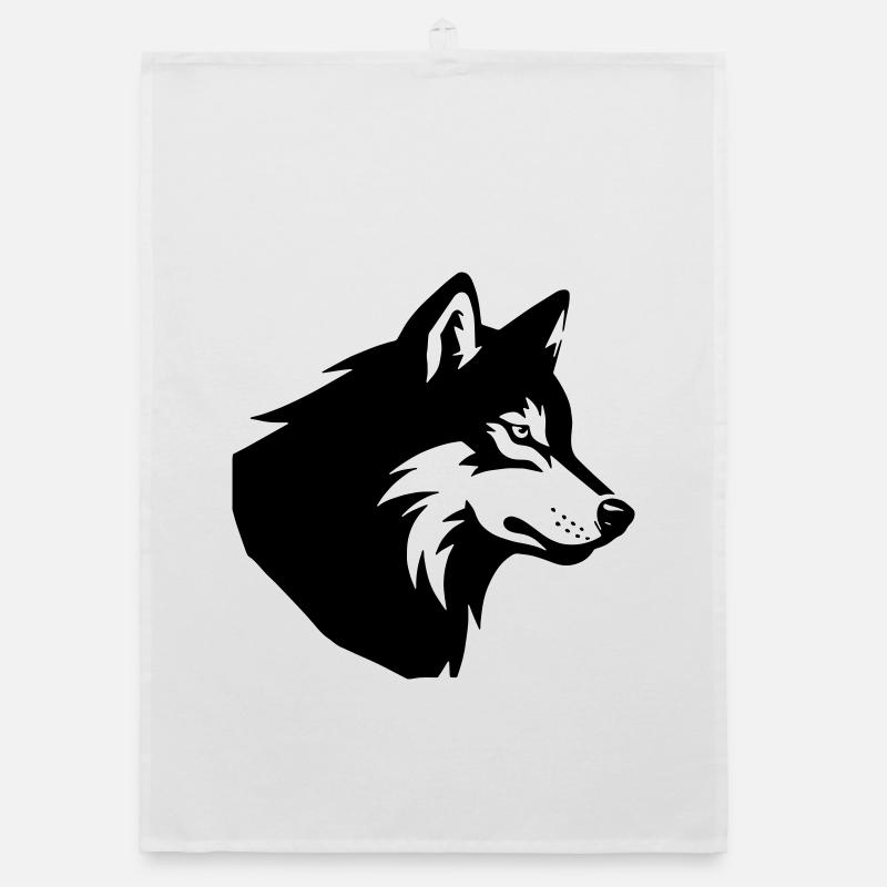 wolf Organic dish towel