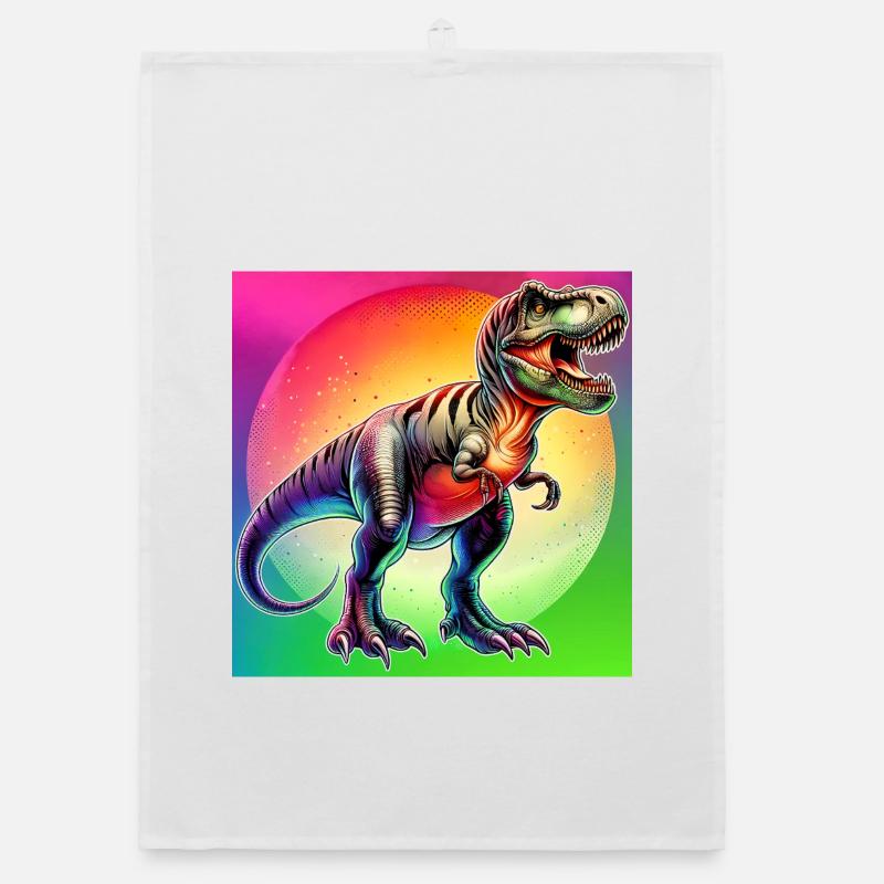 Dinosaurier Organic Geschirrtuch