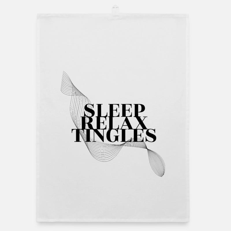 ASMR Flow: Sleep, Relax, Tingles Organic dish towel